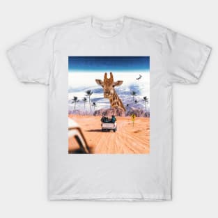 Giraffe land -  Artwork T-Shirt